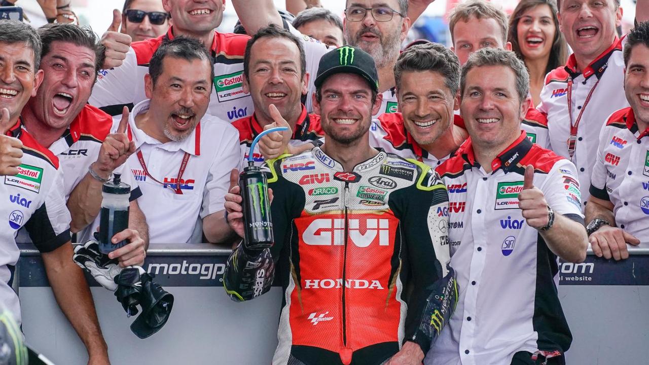 Cal Crutchlow has signed a contract extension with LCR and Honda.