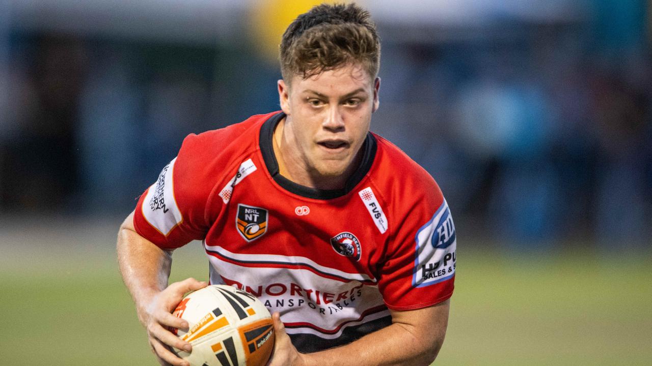 Nathan Dixon as the Litchfield Bears take on Northern Sharks in the 2023 NRL NT grand final. Picture: Pema Tamang Pakhrin