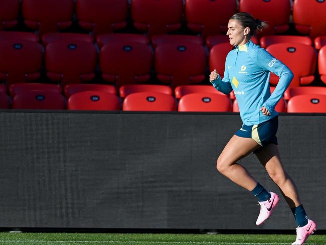 The friendly matches against China PR are some of the final opportunities for the team to play together before the Olympics. Picture: Mark Brake/Getty Images