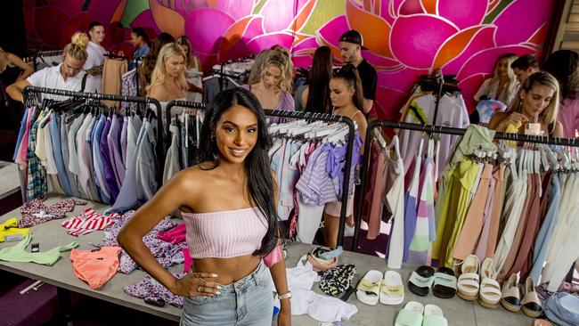 Esha - Avantha Naidoo at Fashion label boohoo's gifting suite event at Miss Mee in Nobby Beach. Picture: Jerad Williams