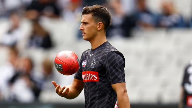 Nick Daicos had another day out against the Power. Picture: Michael Willson/AFL Photos via Getty Images