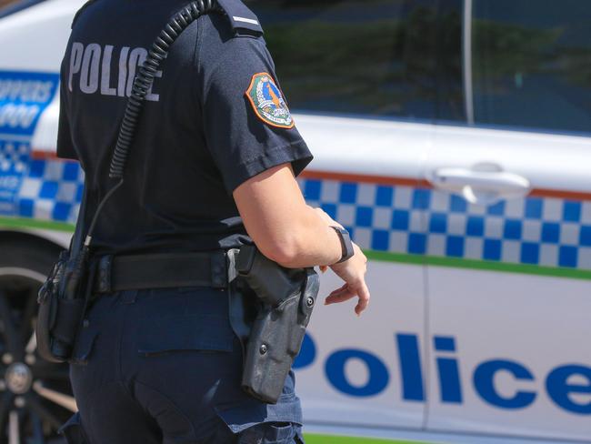 A generic photo of an NT Police Officer , NTFES, Cop, Law EnforcementPicture: Glenn Campbell