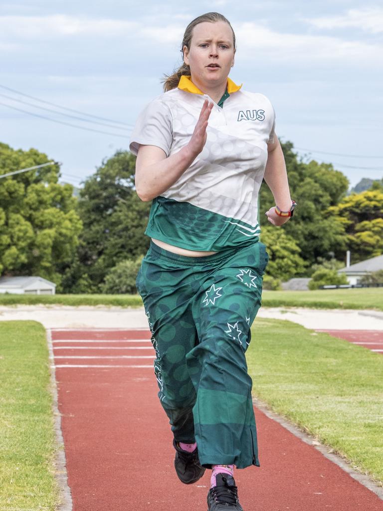 Toowoomba woman Belinda Slatter has qualified to compete at the Virtus Global Games – an elite sporting event for athletes who live with an intellectual impairment. Picture: Nev Madsen