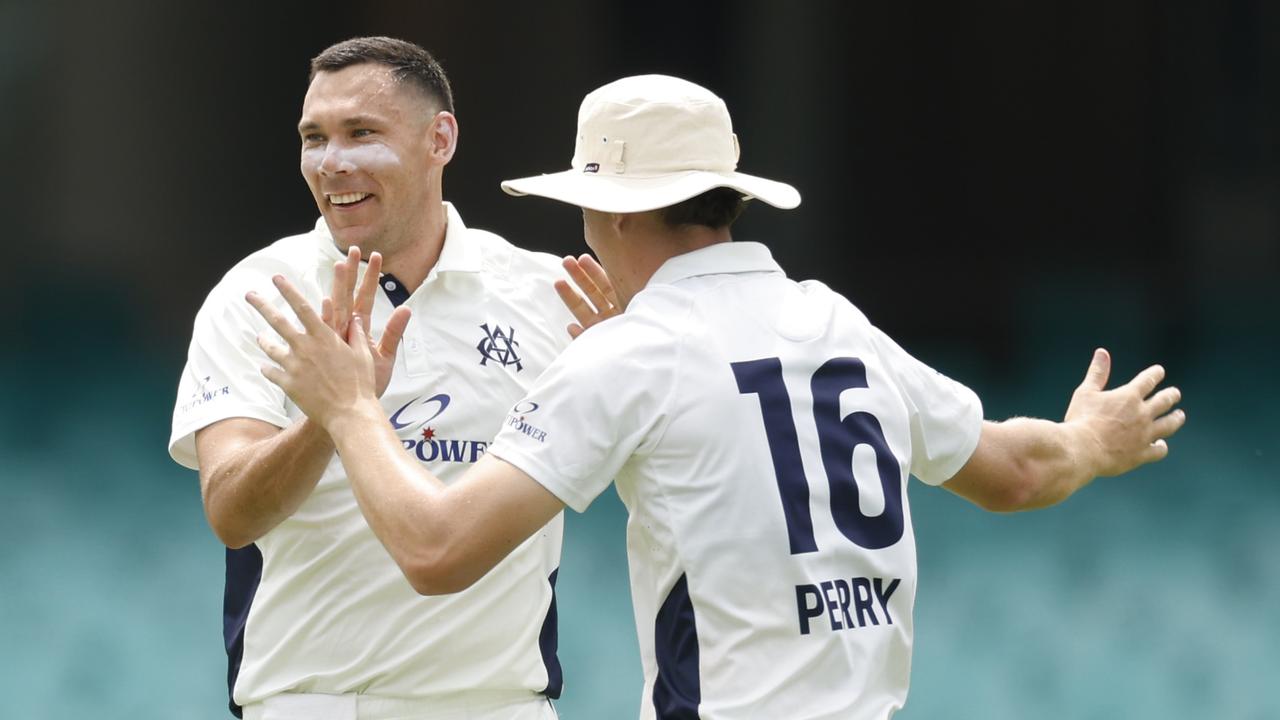 Scott Boland took ... wickets for Victoria (Photo by Darrian Traynor/Getty Images)