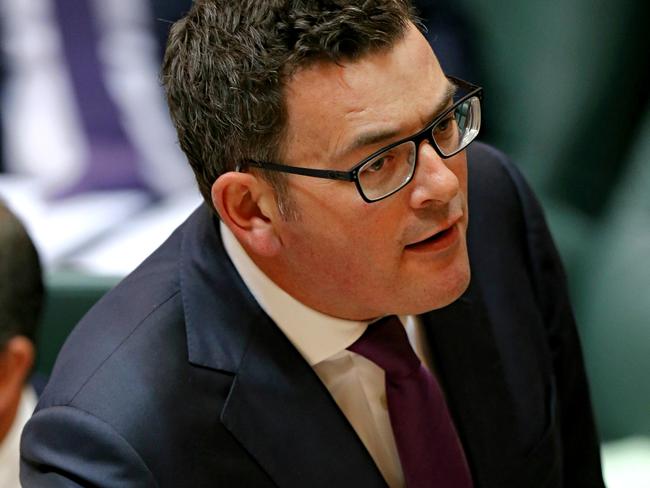 Premier Daniel Andrews has committed to putting legislation to State Parliament by the end of the year. Picture: Tim Carrafa