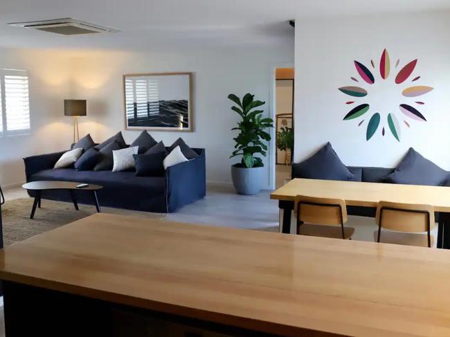 This Byron Bay apartment has an asking price of $8,422.10 for the week between December 24 and 31. Picture: Airbnb