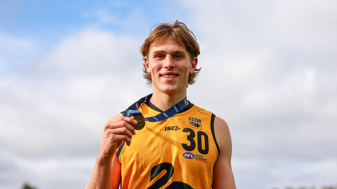 Where will Daniel Curtin land in the AFL Draft? Picture: Graham Denholm/AFL Photos