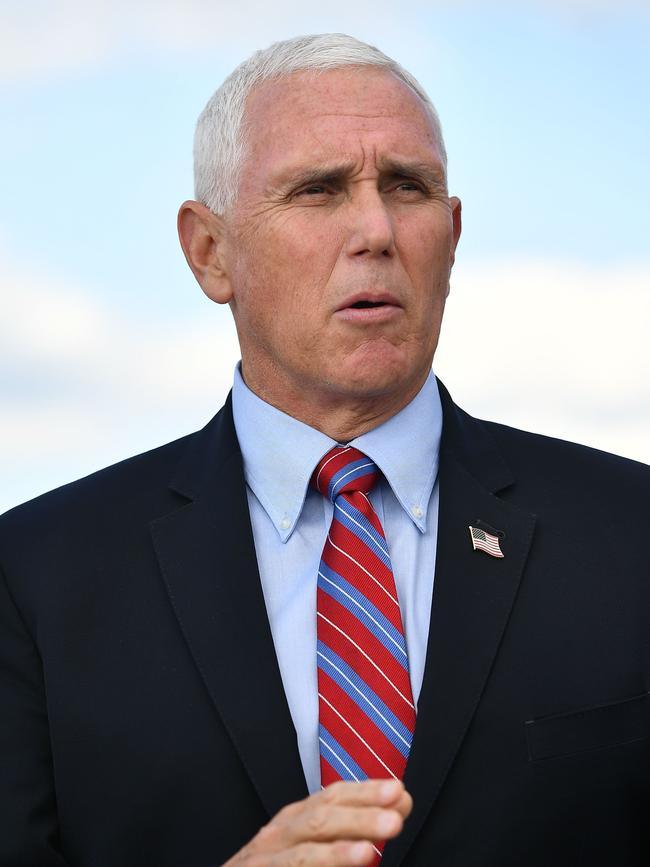 US Vice-President Mike Pence. Picture: AFP