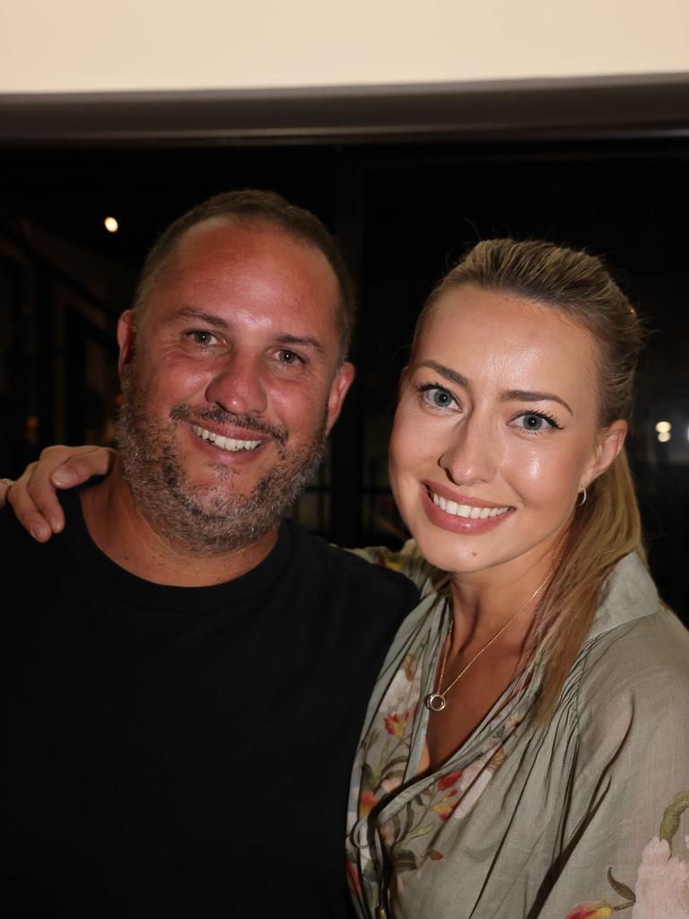 Chris Murphy and Maria Murphy at the Earlibird AI launch for Gold Coast at Large. Picture, Portia Large.