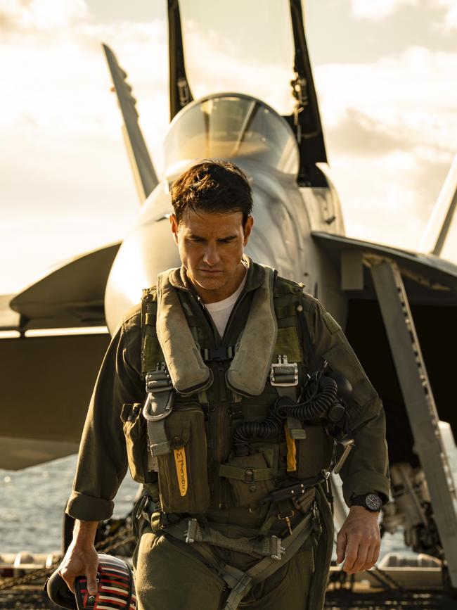 Tom Cruise plays Capt. Pete "Maverick" Mitchell in Top Gun: Maverick. Picture: Supplied