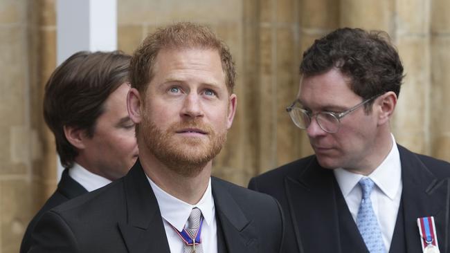 Prince Harry flew all the way to London to spend Friday night without his family. Picture: Dan Charity/WPA Pool/Getty Images