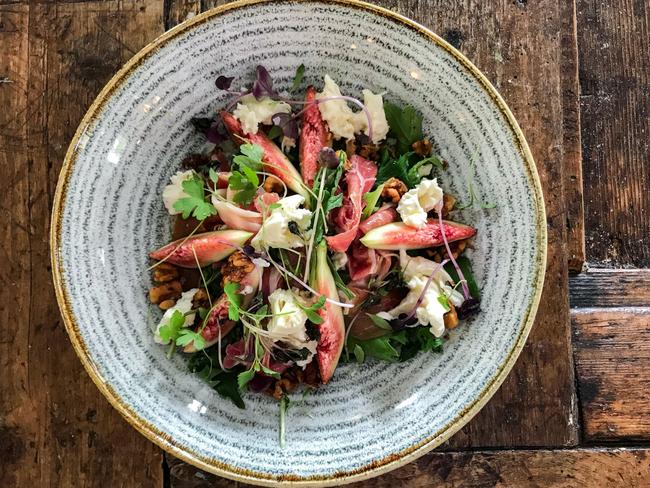 The fig and prosciutto salad. Picture: Jenifer Jagielski