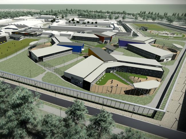 Artist impression of the planned expansion at Parklea prison