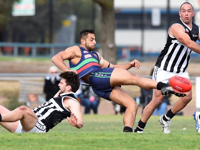 Northern Saints and Moonee Valley do battle this season. Picture: Josie Hayden