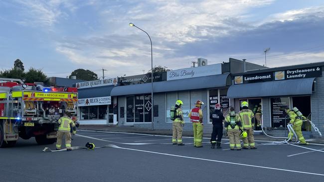 Fire and Rescue attended the scene. Picture: Tom McGann.