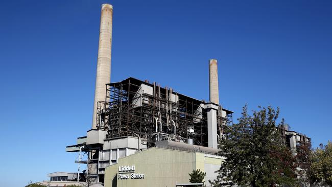 Liddell Power Station in the NSW Hunter Valley. Picture: Jane Dempster