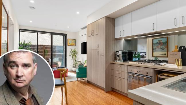 Damian Callinan and wife Zillah Morrow have put their Preston unit on the market.