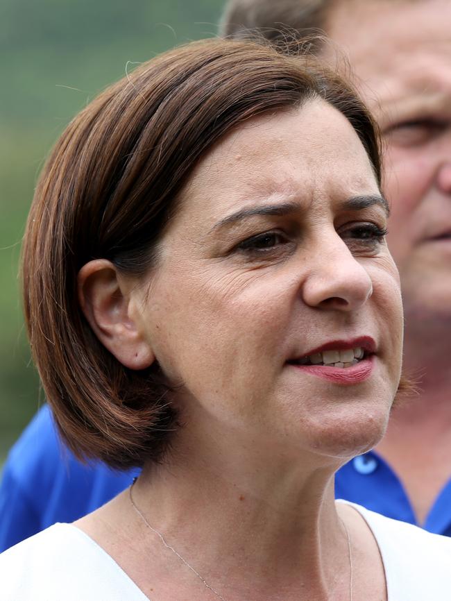 Deb Frecklington and John-Paul Langbroek are also going for the top LNP job.