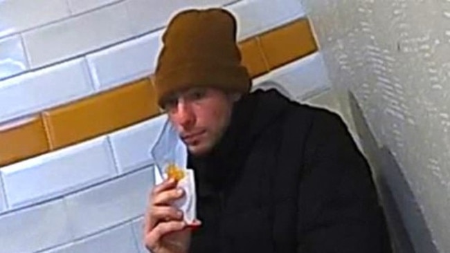 Luigi Mangione inside the Altoona McDonalds moments before his arrest courtesy of Pennsylvania State Police