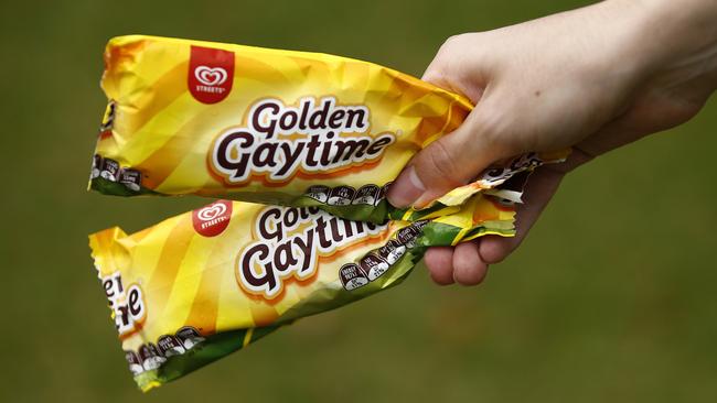 Golden Gaytimes are always a happy experience. Picture: NCA NewsWire/Daniel Pockett