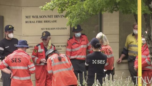 SES personnel and Rural Fire Service crews have joined the search on Friday. Picture: TNV