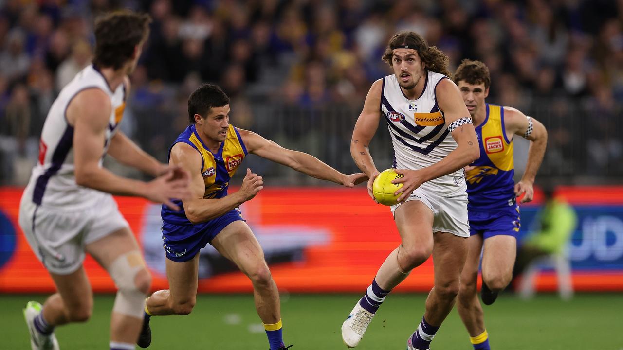 AFL western derby result 2023, West Coast Eagles vs Fremantle