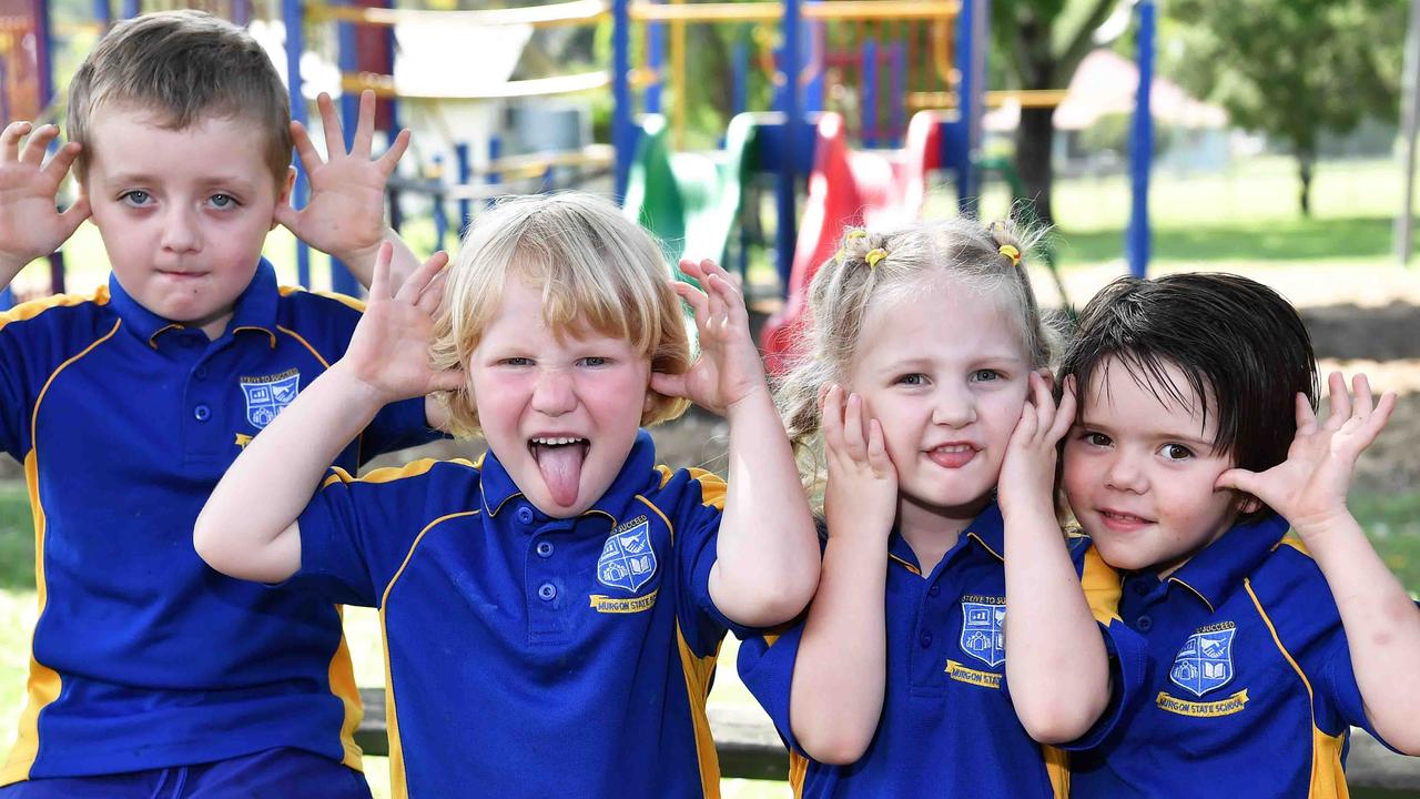 My First Year: Murgon State School Preps, Carter, Emily, Adley, Cara, Jamara, Cheryl. Picture: Patrick Woods.