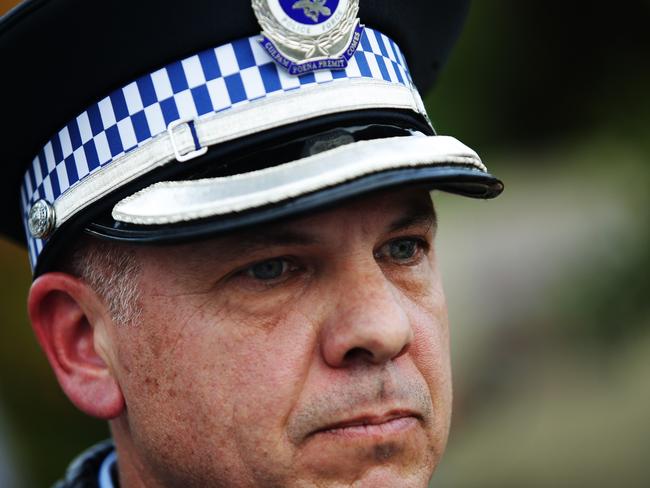 Northern Beaches crime manager Insp Craig Wonders. Picture: Braden Fastier