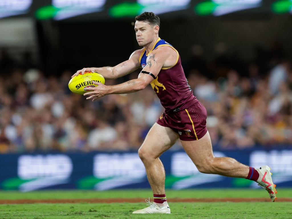 Lions co-captain Lachie Neale says ‘selfishness’ cost Brisbane in the loss to Carlton. Picture: Russell Freeman/AFL Photos via Getty Images