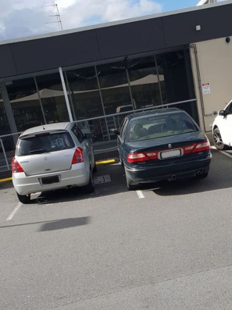 Bad parking in Nerang, Gold Coast