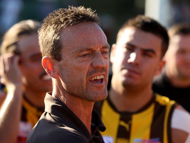 Rowville coach John Brown. Picture: Stuart Milligan