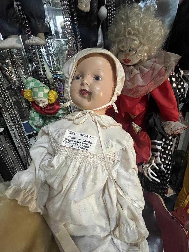 A doll from the 1920s at the museum.