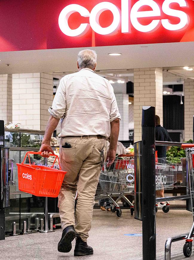 Coles Group reported an after-tax profit of $1.1 billion in the 2024 financial year, up 2.1 per cent. Picture: NCA NewsWire / James Gourley