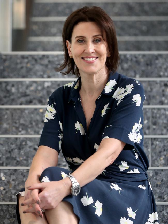 Virginia Trioli is back hosting in Melbourne after an extended break. Picture: David Geraghty/The Australian