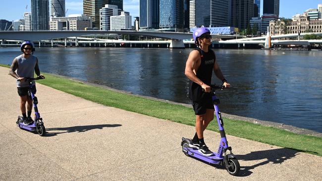 Market consulting firm P&S Intelligence found the Australian micro mobility market generated $16.9m in revenue in 2020. Picture: Dan Peled