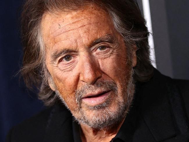 (FILES) US actor Al Pacino attends the "House Of Gucci" New York Premiere at Jazz at Lincoln Center on November 16, 2021, in New York City. Pacino will soon be a father for the fourth time -- at age 83, US media said on may 31, 2023. His partner, 29-year-old Noor Alfallah, is eight months pregnant, according to the showbiz and gossip news site TMZ. Pacino's agent did not immediately respond to an AFP request for comment. (Photo by Dimitrios Kambouris / GETTY IMAGES NORTH AMERICA / AFP)