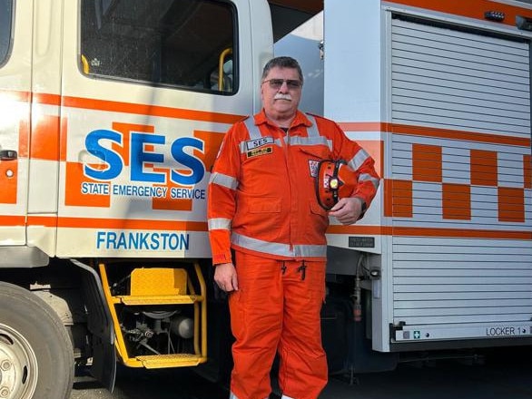 SES Veteran Brett Neve has served the organisation for the entirety of its 50 year history. Picture: Supplied