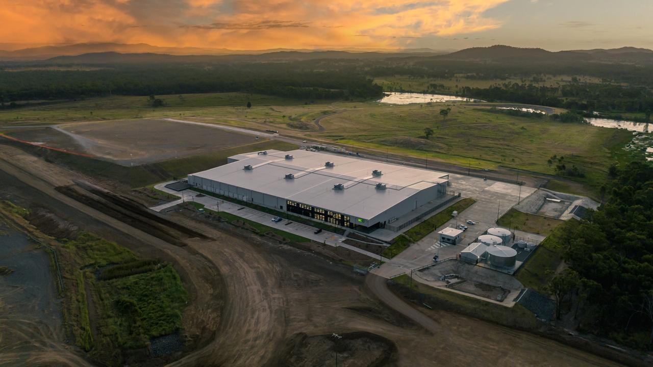 Fortescue’s 15,000sq m Gladstone electrolyser facility in Queensland.