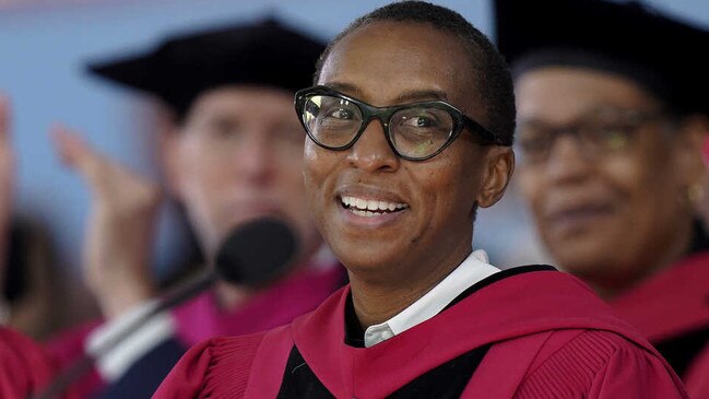 The forced resignation of Harvard president Claudine Gay may mark the beginning of the end of the flawed and unfair diversity, equity and inclusion agenda that has dominated thinking at US universities and corporations in recent years. Picture: AP Photo/Steven Senne