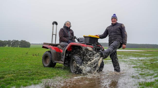 Farmers Barb and Geoff Botterill. Pictures: Karla Northcott