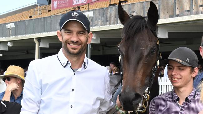 Trainer Damien Batters is daring to dream with his Blue Diamond hopeful Party For Two. Picture: Grant Peters, Trackside Photography