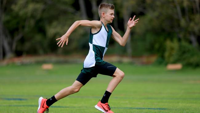 Athlete Joshua O'Connell won the Junior Sports Star award. He is a young athletics star with a big future in the sport.