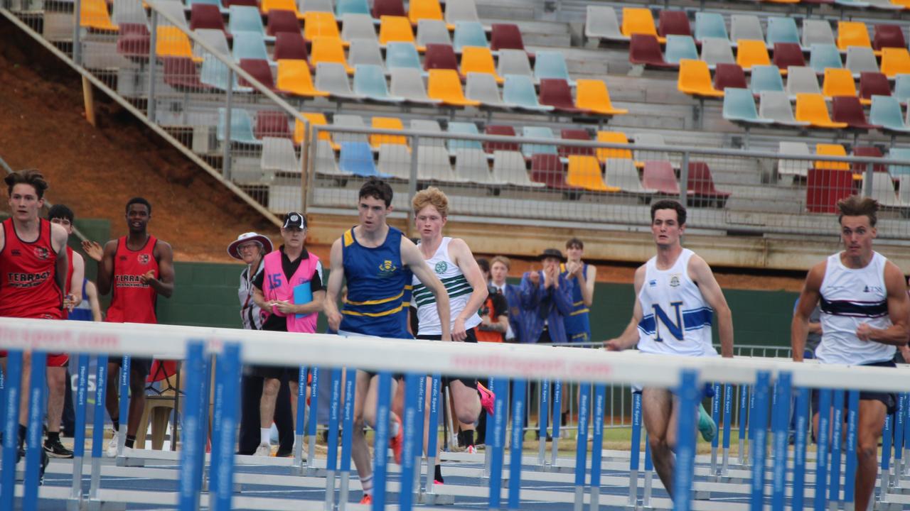 GPS Track and Field Senior Championship action.