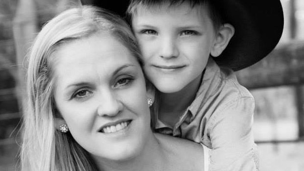 Lazy Acres owner Rachael Diplock and her son Jhett. Photo: Contributed