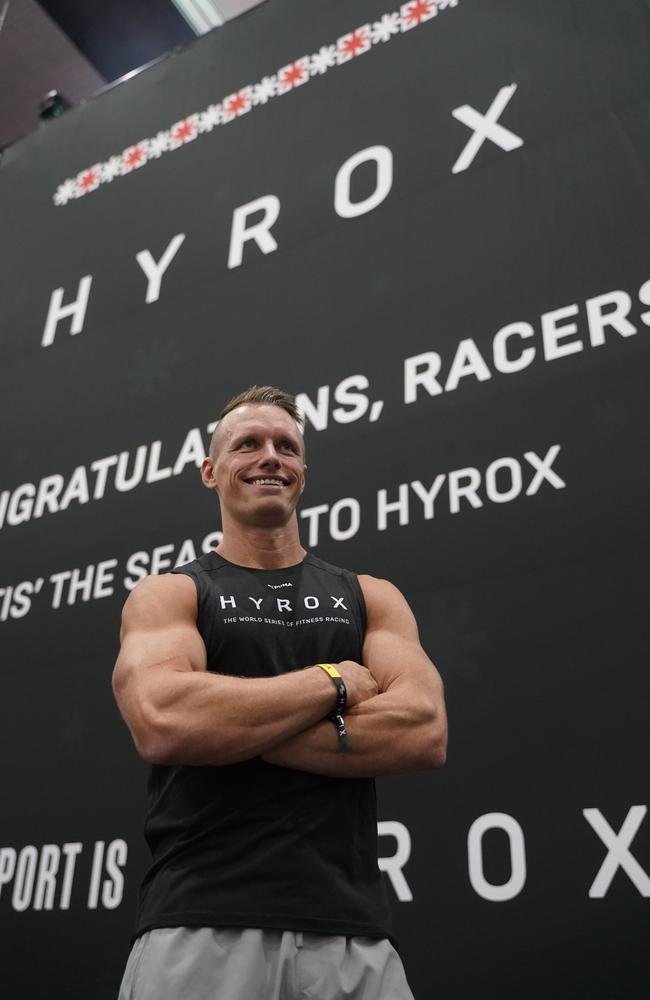 10000 athletes put their fitness to the test in a massive Hyrox competition this weekend (14-15 Dec) at Melbourne Exhibition and Convention Centre. Peter Day. Picture Valeriu Campan