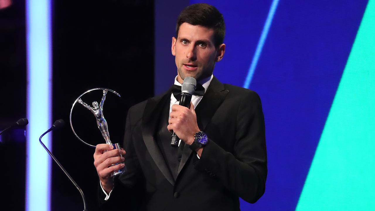 Laureus World Sportsman of The Year 2019 winner Novak Djokovic