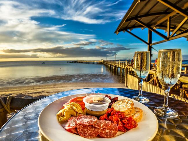 Jetty Hut, Kingfisher Bay Resort. Picture: Kingfisher Bay Resort