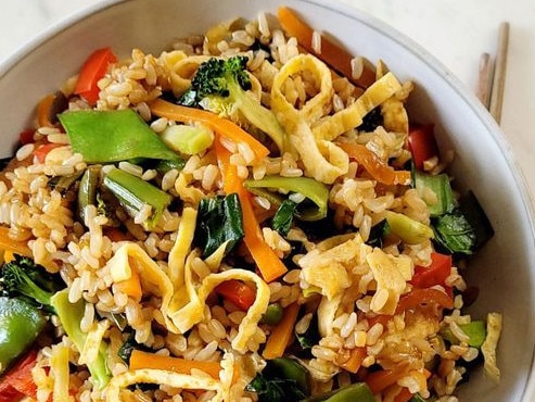 Healthy fried rice.