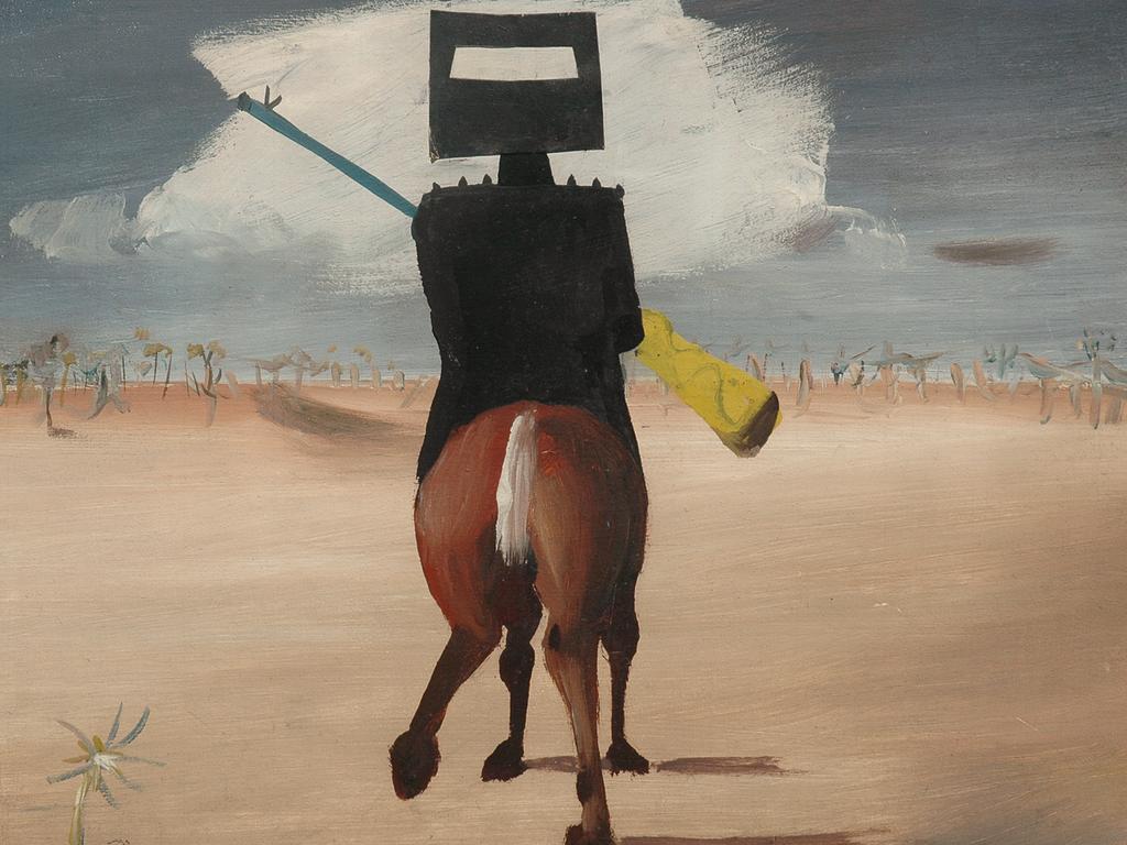 Ned Kelly’s legend has grown over the years, including in the Sidney Nolan series.