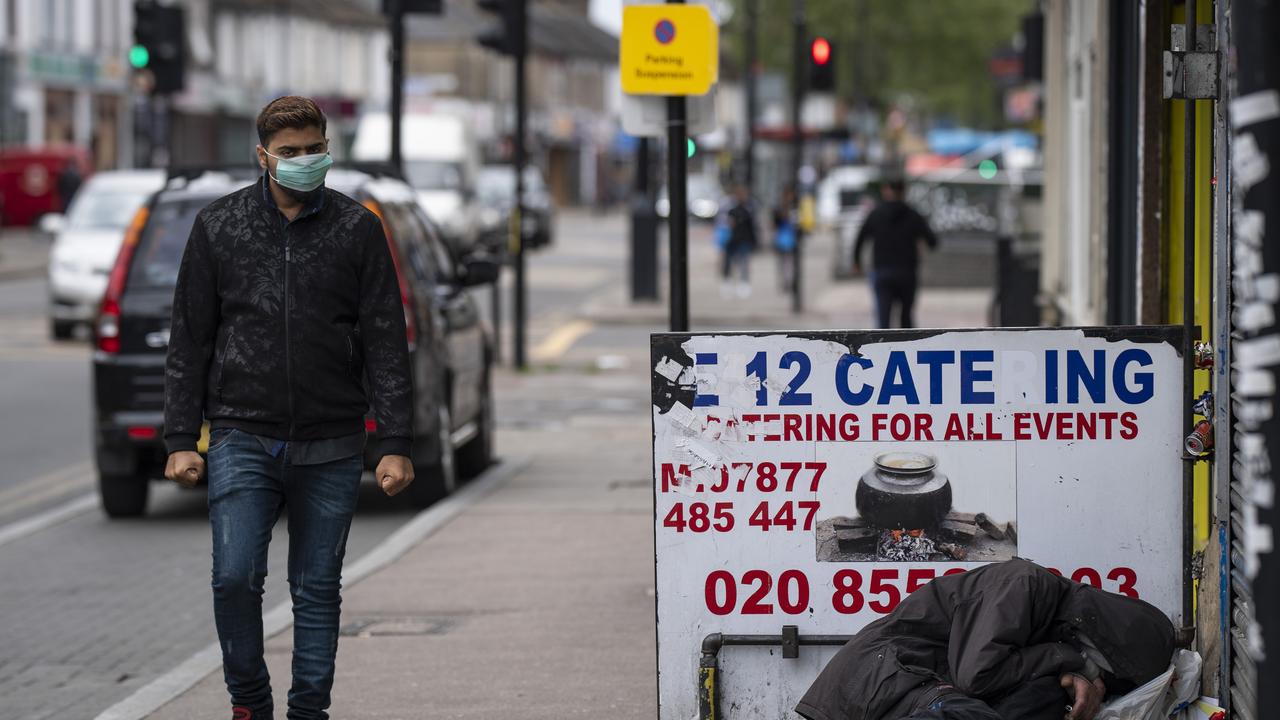 A survey has found Britons are feeling anxious about returning to the streets. Picture: Justin Setterfield/Getty Images